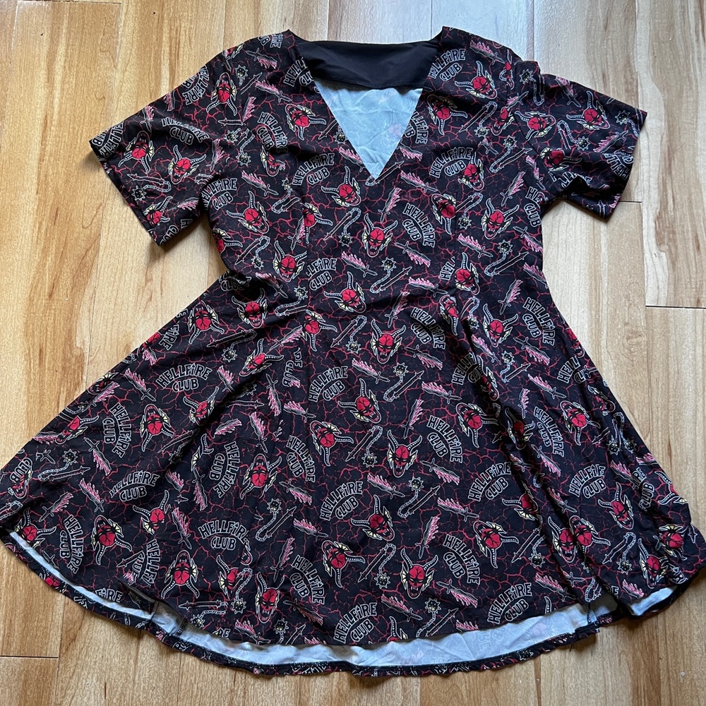 Stranger Things Hellfire Dress - image 1